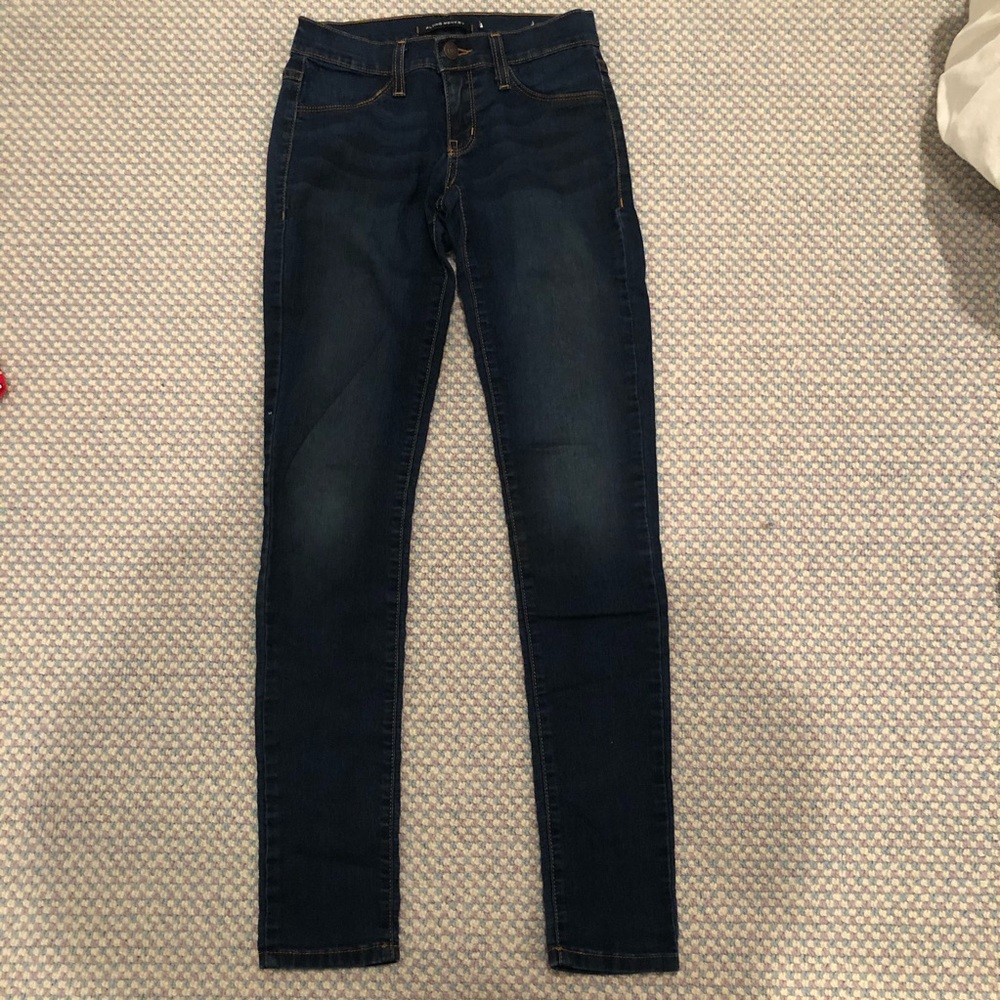 Flying monkey dark non-ripped jeans